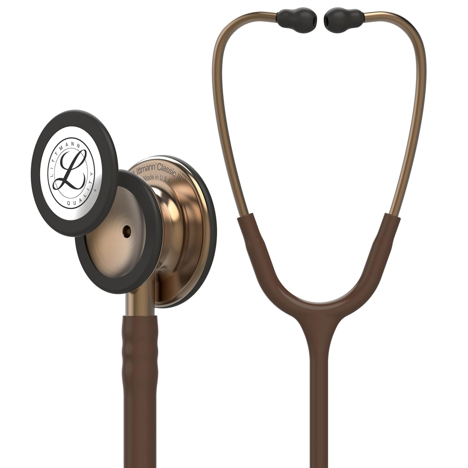 Стетоскоп 3M Littmann Classic III 5809, Взрослый/Педиатрический, Шоколадный, шоколадный